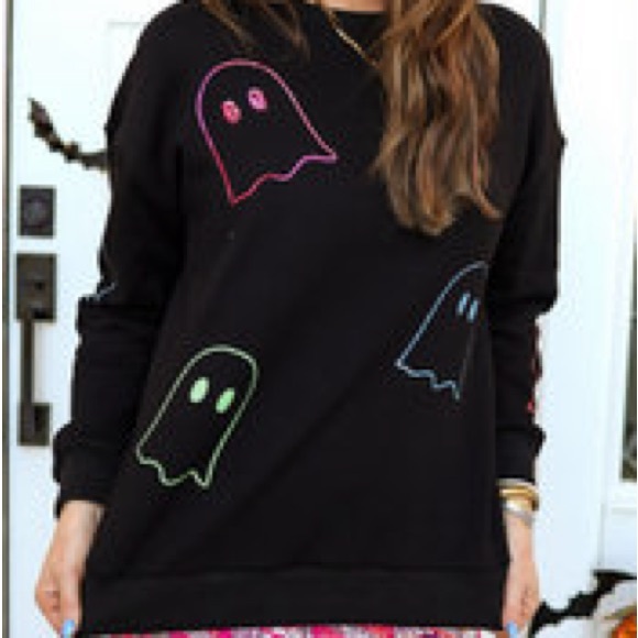 Sweaters - Halloween Sequin ghost sweater